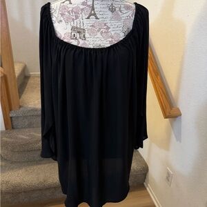 Elegant Black Women's Top